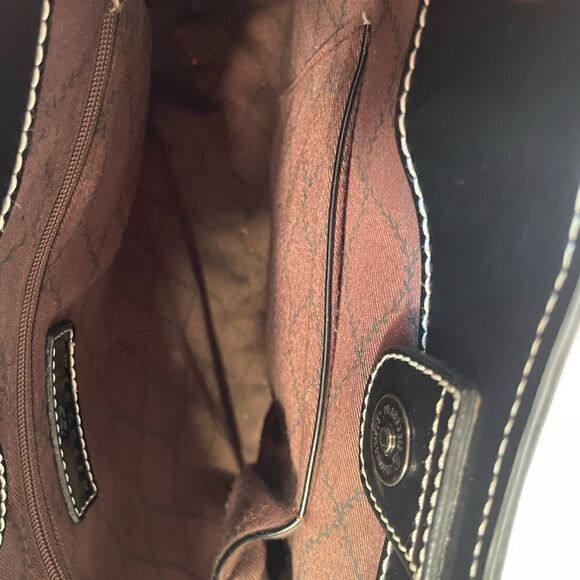 BLACK TOTE BAG by HIROSHIMA - PREVIOUSLY LOVED - Picture 9 of 11